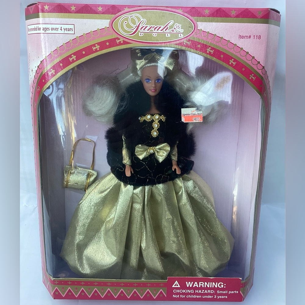 Sarah Limited Edition Fashion Doll Gold Dress The Brass Key RARE #118